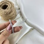 گوشواره زنانه مدل جواهری E6340