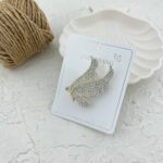 گل سینه زنانه مدل پروانه کد G4075