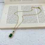 گردنبند زنانه مدل مربع کد N4672