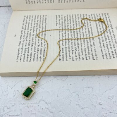 گردنبند زنانه مدل مربع کد N4672