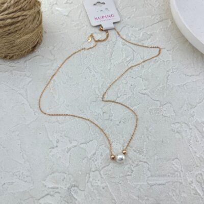 گردنبند زنانه ژوپینگ مدل مروارید کد N5146