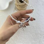 گردنبند زنانه مدل پاپیون کد N5191