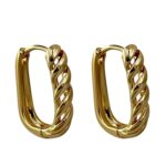 گوشواره زنانه ژوپینگ مدل کارتیه کد E6261