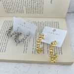 گوشواره زنانه مدل توپی کد E5211
