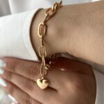 دستبند قلب ژوپینگ کد B1003