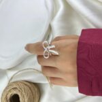 انگشتر زنانه مدل پاپیون کد R51799