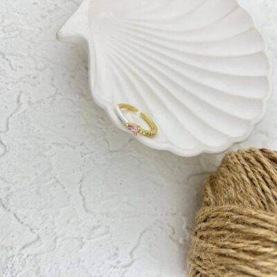 انگشتر زنانه مدل میناکاری رنگی کد R4976