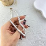گردنبند زنانه مدل مینیمال اب نقره کد N5180