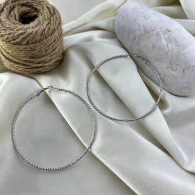 گوشواره زنانه مدل حلقه ای کد E6381