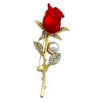 گل سینه زنانه مدل گل کد G4160