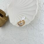 انگشتر زنانه ژوپینگ مدل خطی کد R4968
