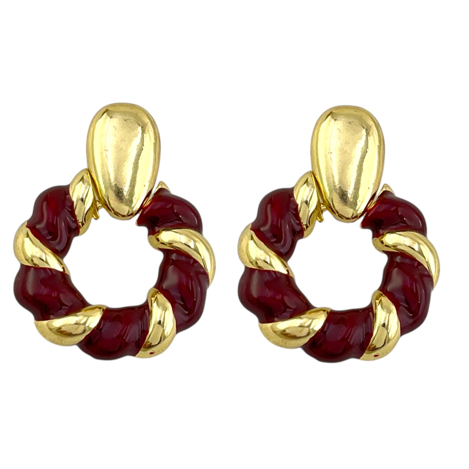 گوشواره-زنانه-مدل-میناکاری-کد-E6214-1 گوشواره زنانه مدل میناکاری کد E6214