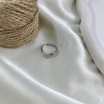 انگشتر زنانه مدل خطی کد R51833