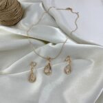 نیم ست زنانه جواهری کد M4380