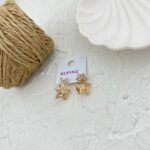 گوشواره زنانه ژوپینگ مدل حلقه کلیپسی کد E5630