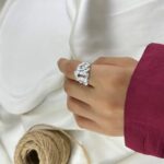 انگشتر زنانه مدل کارتیه کد R51804