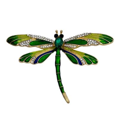 گل سینه زنانه مدل سنجاقک کد G4025