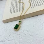 گردنبند زنانه مدل مربع کد N4672