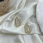 گوشواره زنانه مدل میناکاری کد E6462