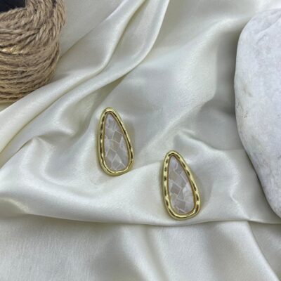 گوشواره زنانه مدل میناکاری کد E6462