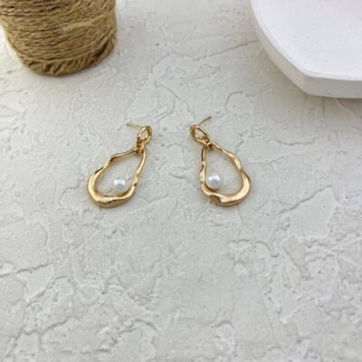 گوشواره زنانه ژوپینگ مدل مروارید کد E6116
