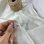 نیم ست زنانه مدل جواهری کد M4389