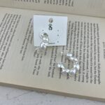 گوشواره زنانه مدل فنری کد E5248