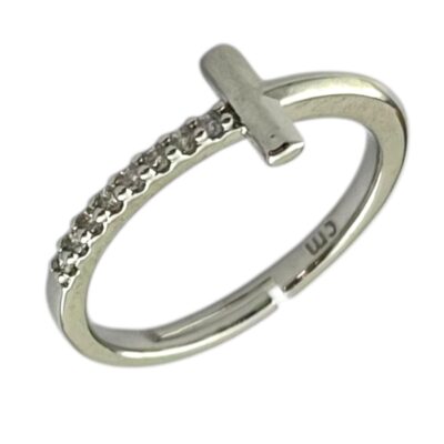 انگشتر زنانه فری سایز مدل تیفانی کد R5147