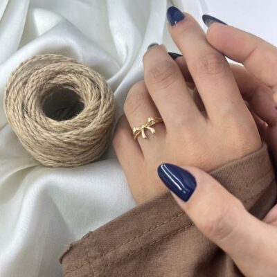 انگشتر زنانه ژوپینگ مدل جواهری کد R51849