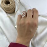 انگشتر زنانه مدل اینه ای کد R51779