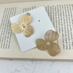 گوشواره زنانه مدل گل کد E5137