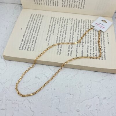 گردنبند زنانه ژوپینگ مدل زنجیری کد k4059