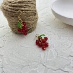 گوشواره زنانه مدل انگور کد E6105