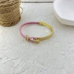 دستبند زنانه چرمی مدل قایق بادبانی کد B5439