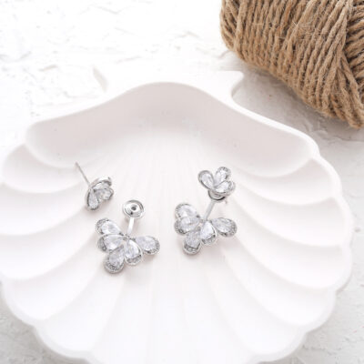 گوشواره زنانه مدل گل کد E5350
