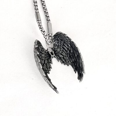 گردنبند مردانه بال لوسیفر کد Men0011