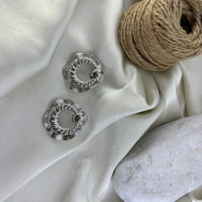 گوشواره زنانه مدل حلقه ای کد E6454