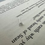 پیرسینگ بینی زنانه مدل تک نگین مستطیل کد P4713