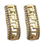 گوشواره زنانه ژوپینگ مدل ورساچه کد E6008