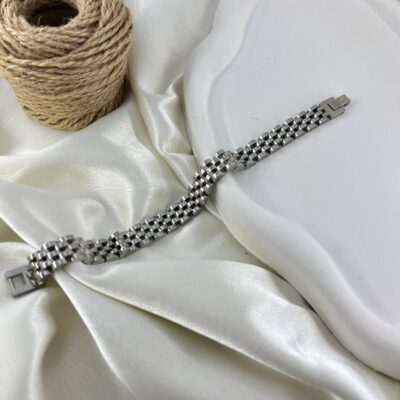دستبند مردانه مدل رولکس کد B5469