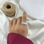 انگشتر زنانه مدل پیچ کد R51787