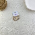 گوشواره زنانه ژوپینگ مدل جواهری کد E6283