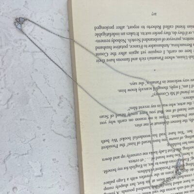 گردنبند زنانه مدل پاپیون کد N4725