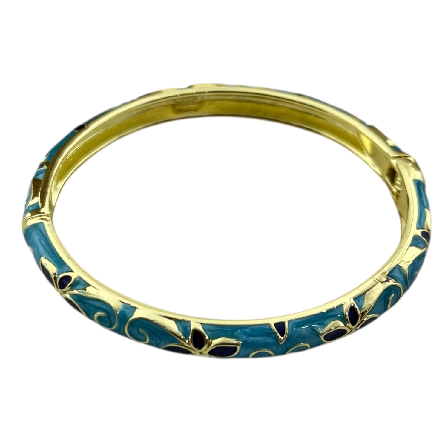 دستبند-زنانه-بنگل-مدل-میناکاری-B5225-1 دستبند زنانه بنگل مدل میناکاری B5225