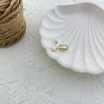 گوشواره زنانه مدل ایر کاف کد E5827