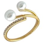 انگشتر زنانه ژوپینگ مدل مروارید کد R5117