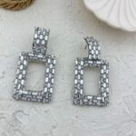گوشواره زنانه جواهری مدل اینه کد E5756
