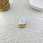 گوشواره زنانه ژوپینگ مدل حلقه ای اینه ای کد E6238