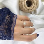 انگشتر زنانه مدل جواهری کد R51865