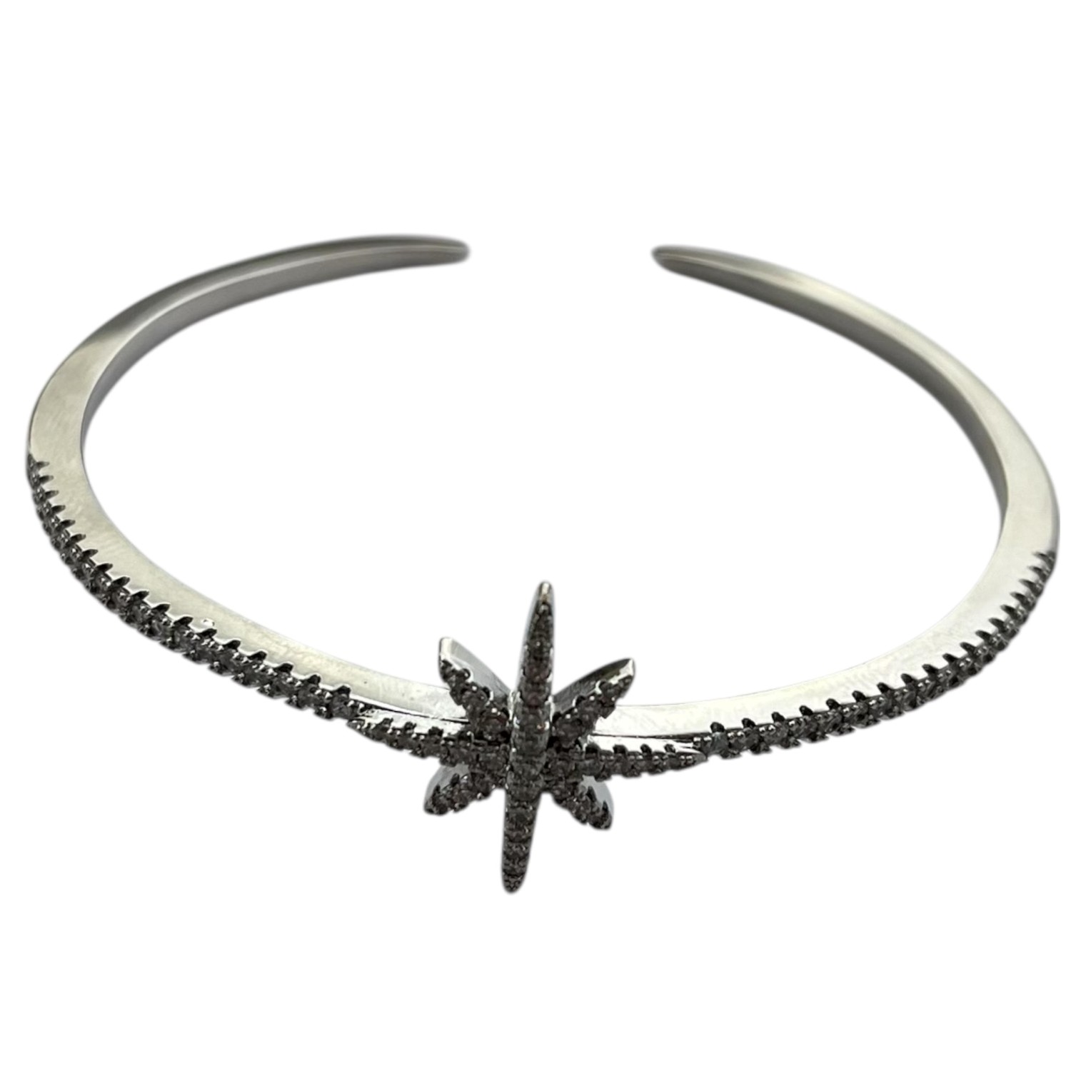 دستبند-زنانه-بنگل-مدل-ستاره-B5255-1 دستبند زنانه بنگل مدل ستاره B5255